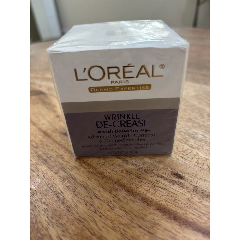 L'Oreal Dermo-Expertise DAY Wrinkle De-Crease Boswelox Advanced New Sealed 1.7OZ